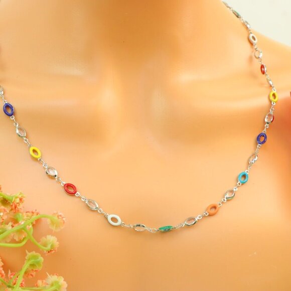 "New Beautiful Design Necklace Chain for Women/Girls, Gift, N596 - Picture 8 of 10